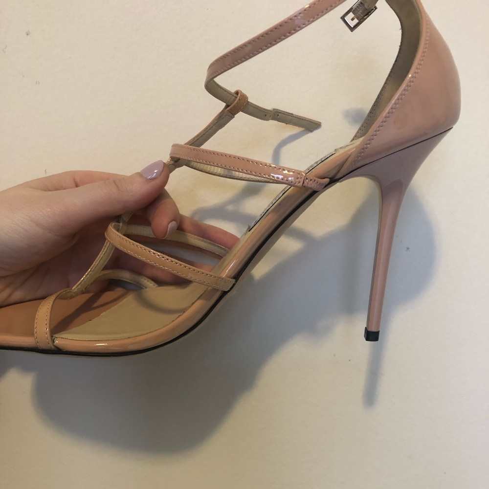 strappy jimmy choo heels